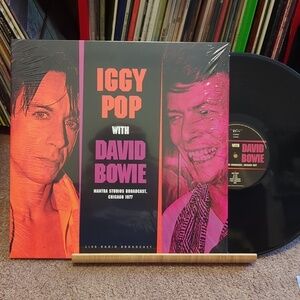 Iggy Pop & David Bowie - Live Chicago 1977 Vinyl Record